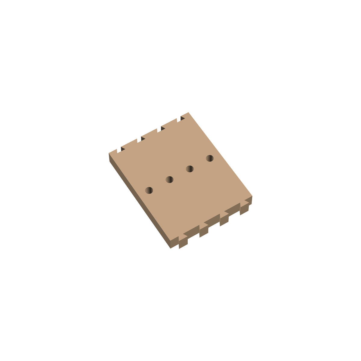 End Cribbage Puzzle Piece