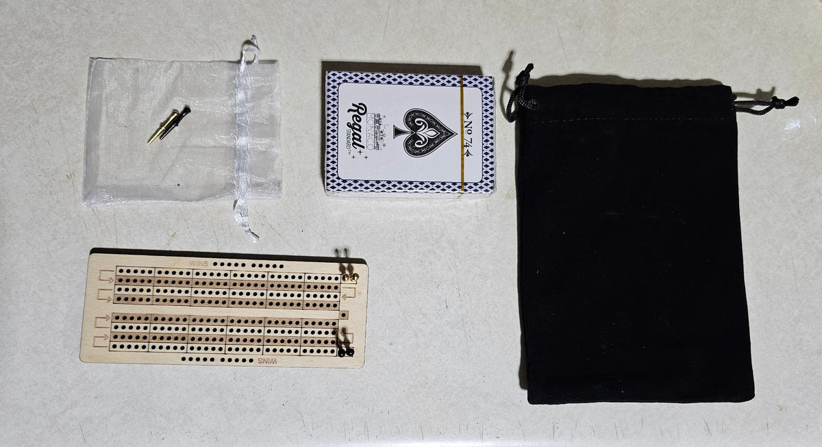 Cribbage Board Pocket Board