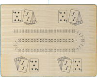 TV Tray with 29 Hands